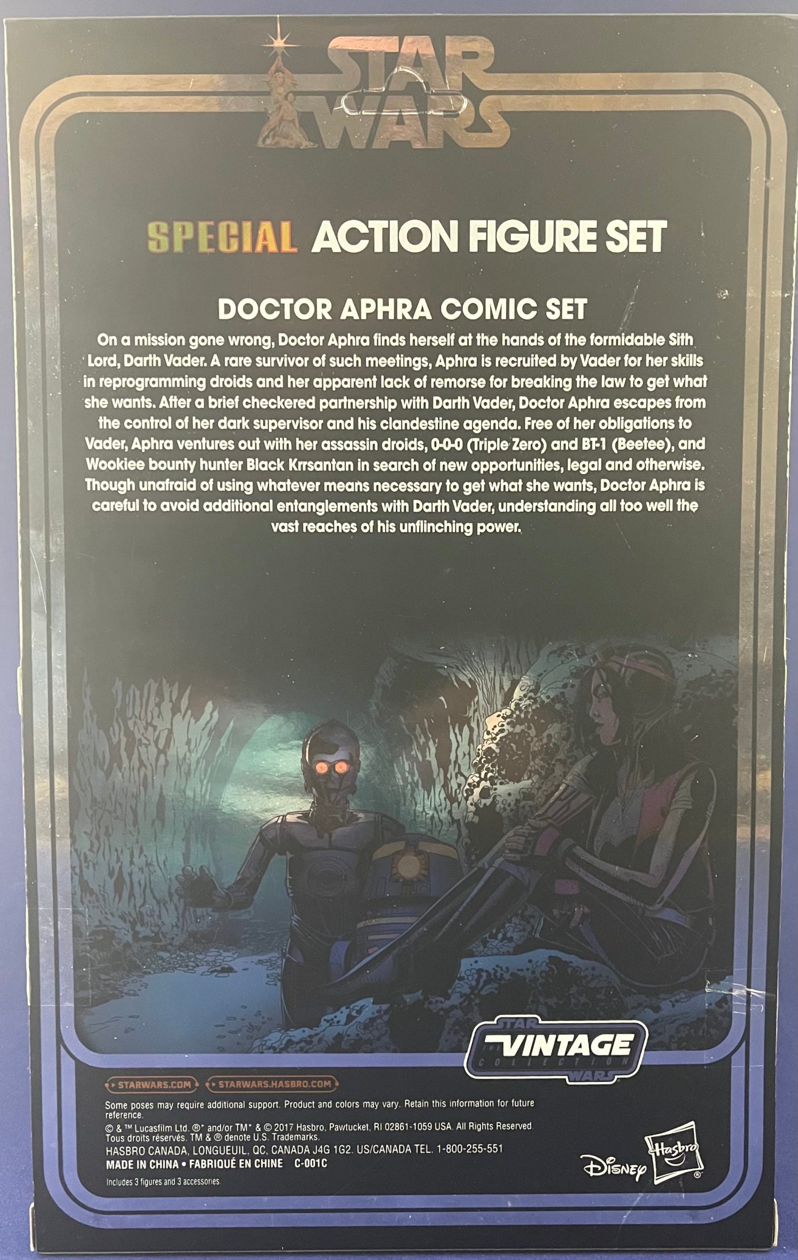 Star Wars Doctor Aphra Comic Special Action Figure Set