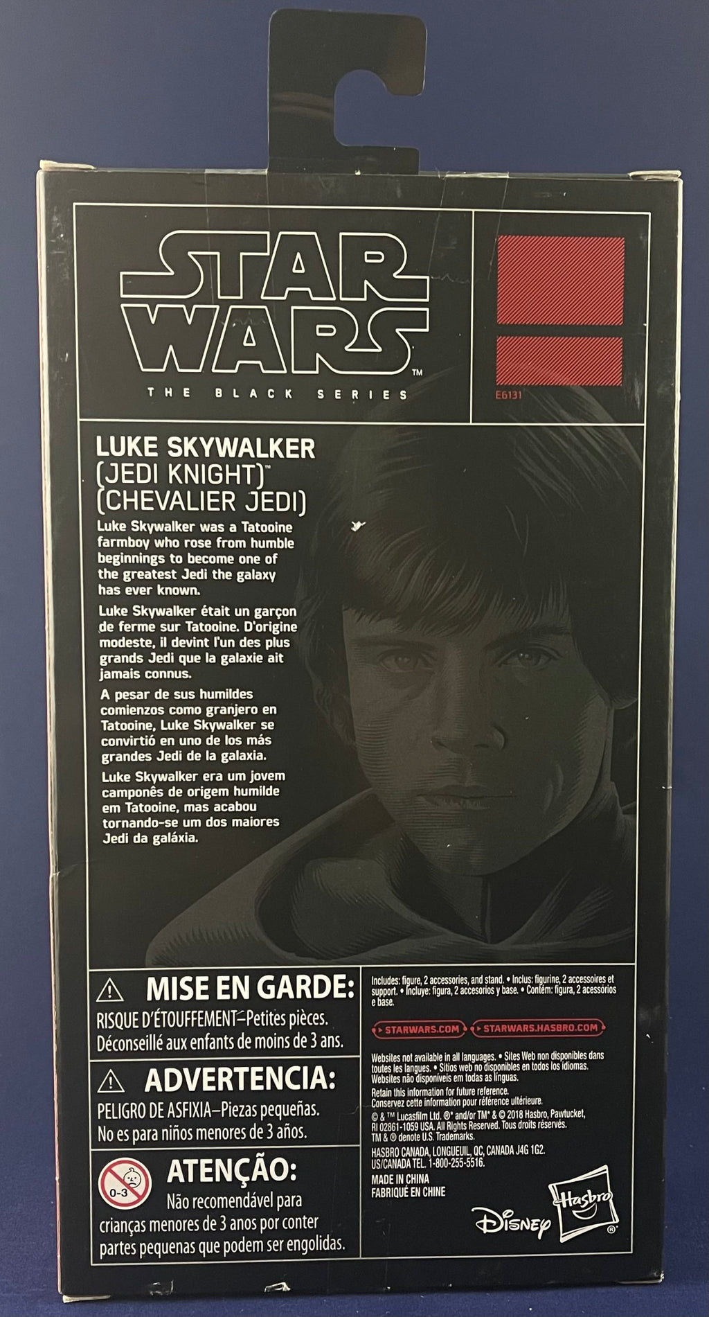 Star Wars The Black Series Luke Skywalker (Jedi Knight)