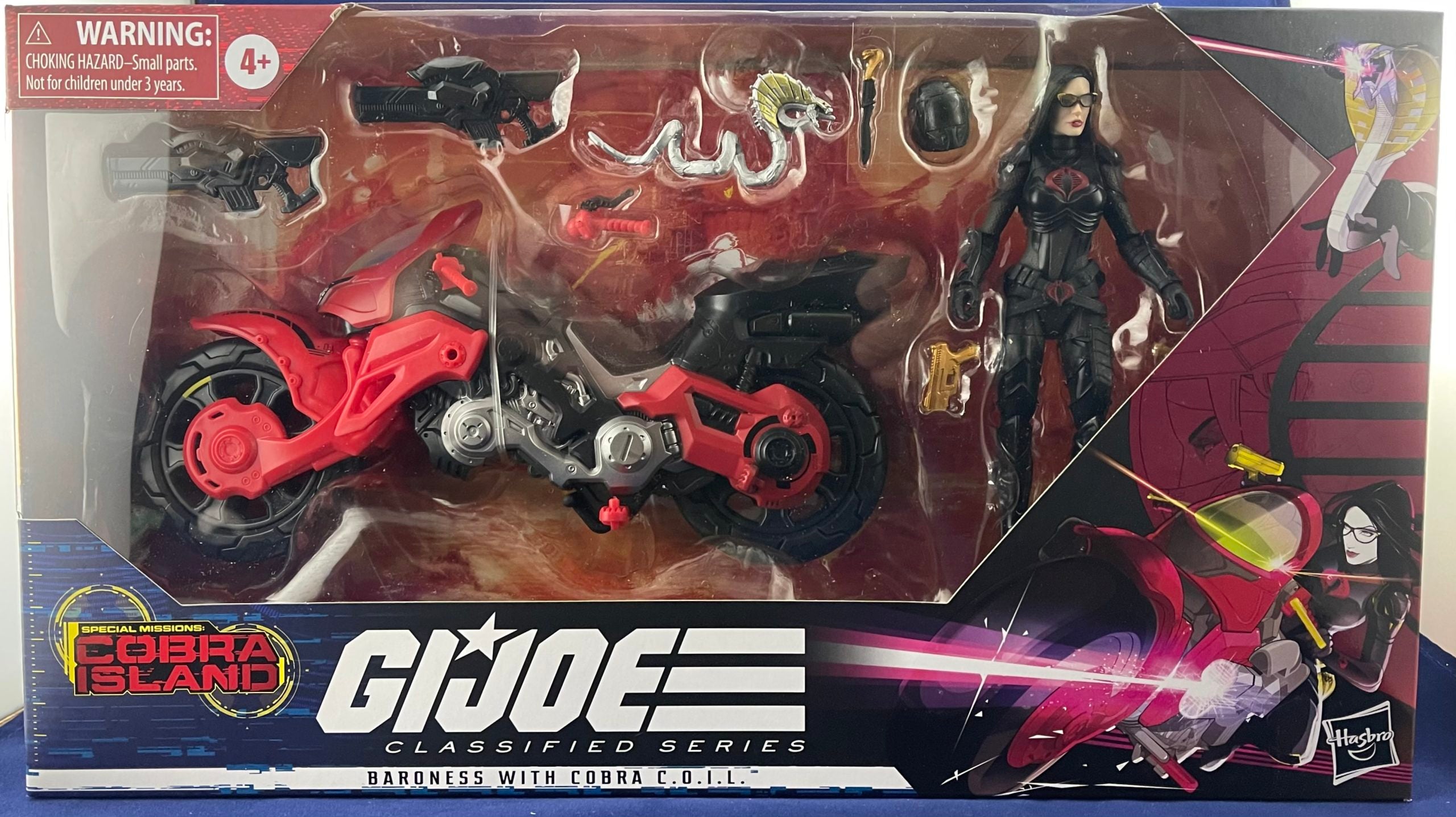 G.I. Joe Classified Series Baroness with C.O.I.L.