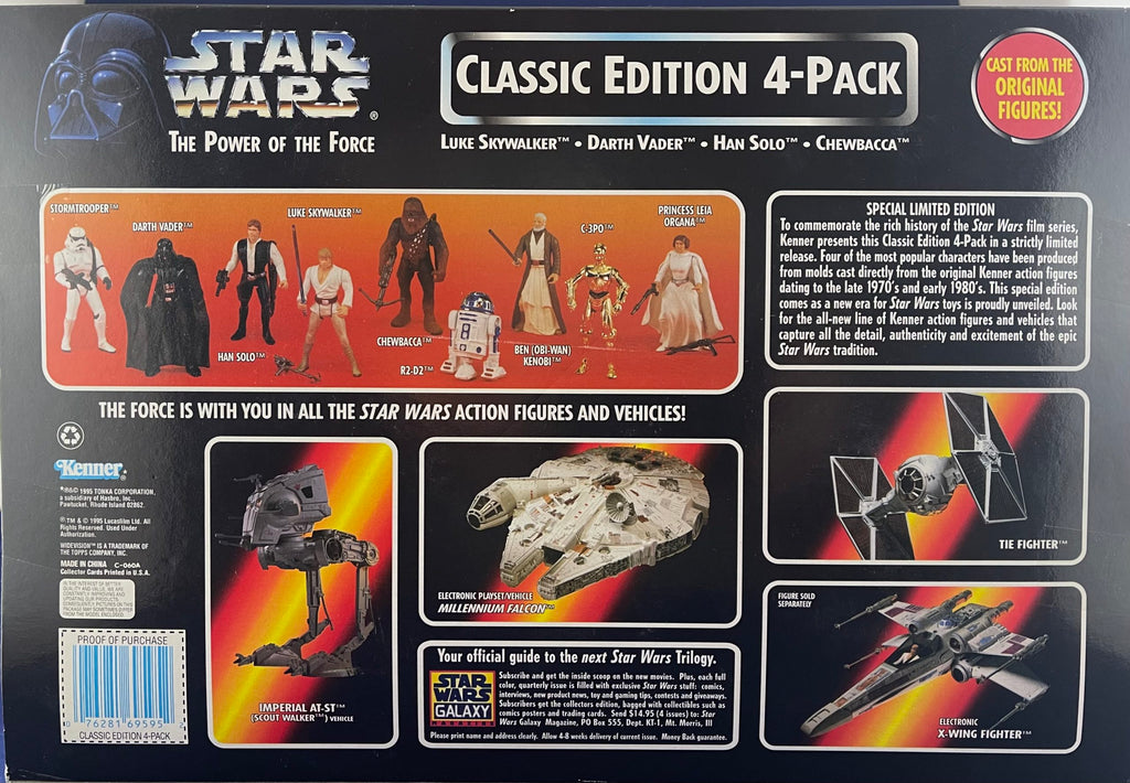 Star Wars Power of the Force Classic Edition 4-Pack