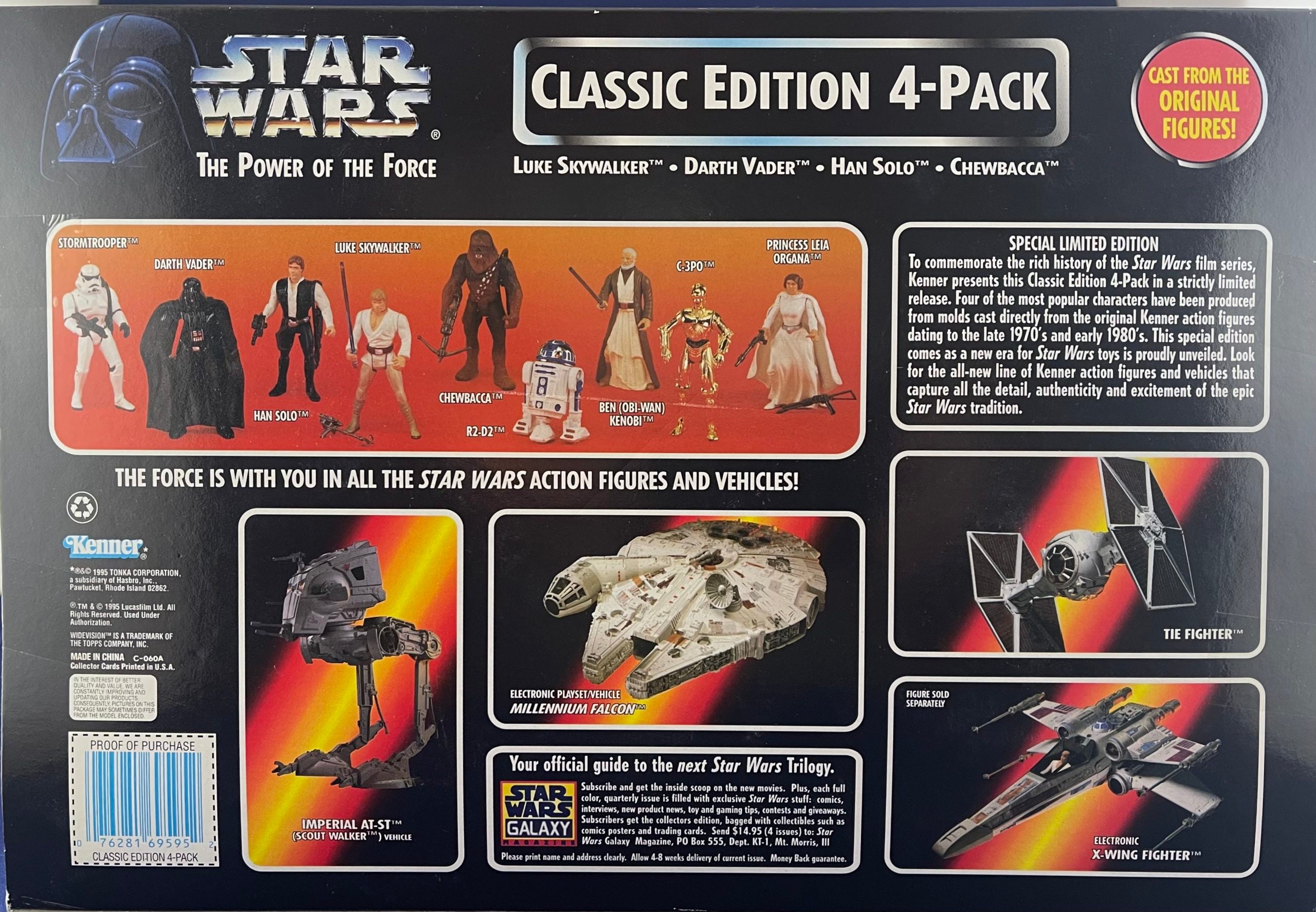 Star Wars Power of the Force Classic Edition 4-Pack
