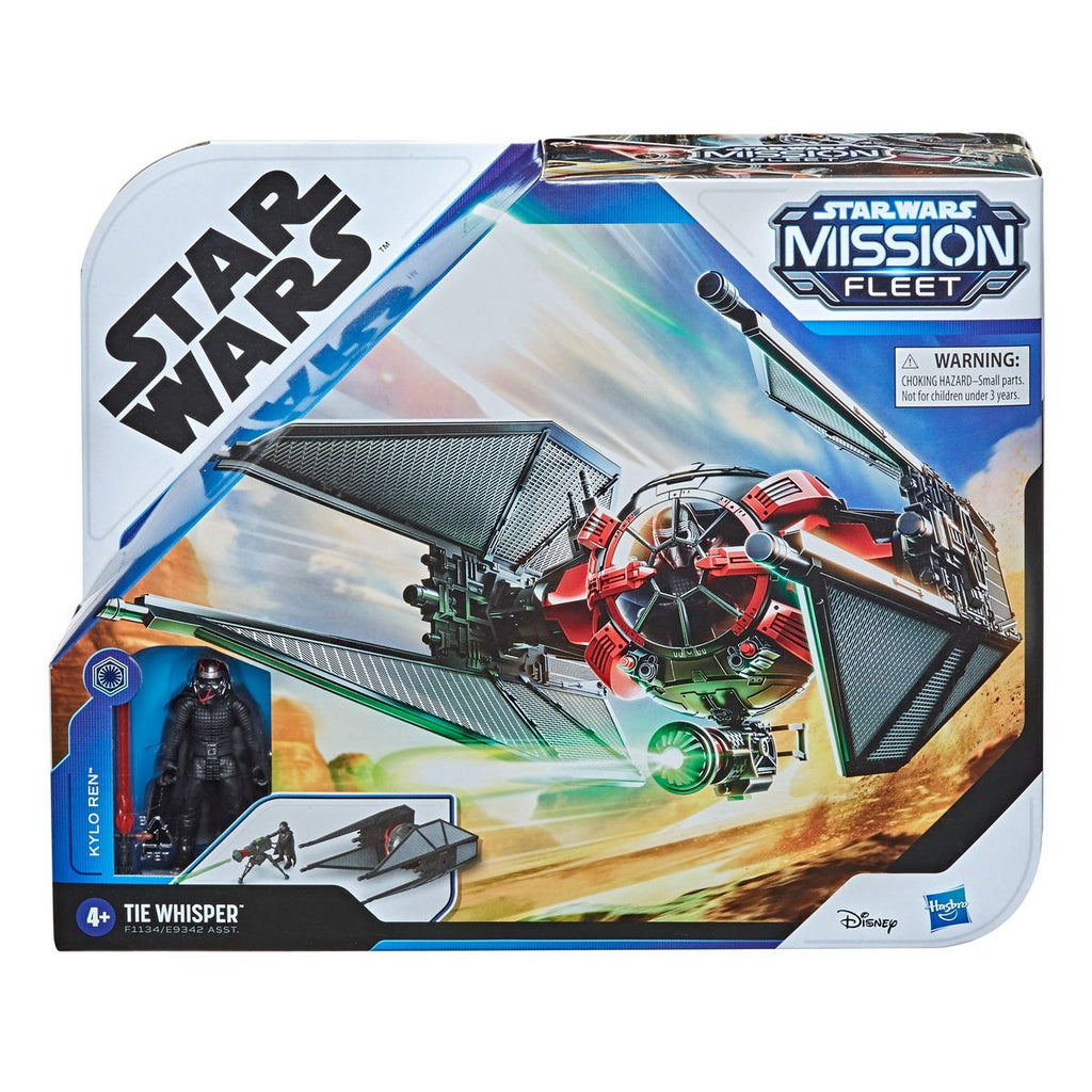 Star Wars Mission Fleet Stellar Class Kylo Ren TIE Whisper Vehicle