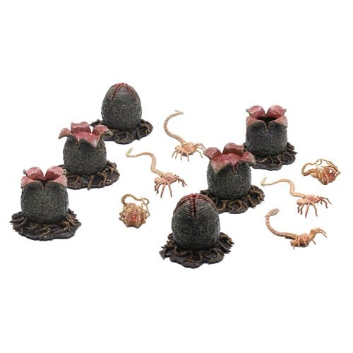 Aliens Ovomorph and Facehugger 1:18 Scale Action Figure Set