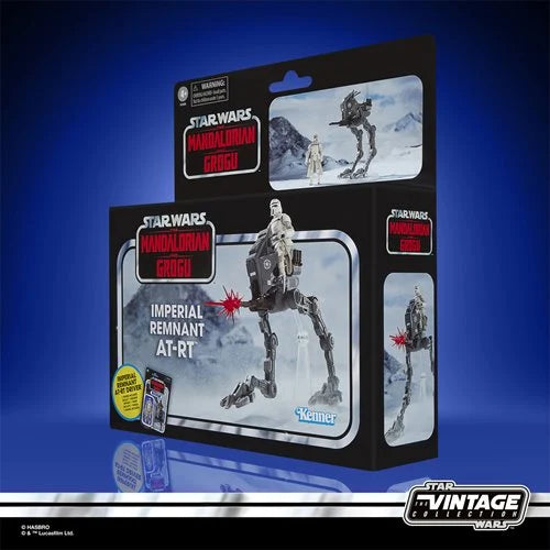 Star Wars The Vintage Collection The Mandalorian & Grogu Imperial Remnant AT-RT 3 3/4-Inch Action Figure