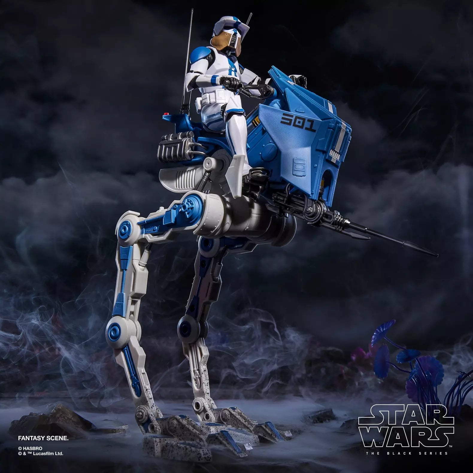 STAR WARS The Black Series ARF Trooper (501st) & AT-RT