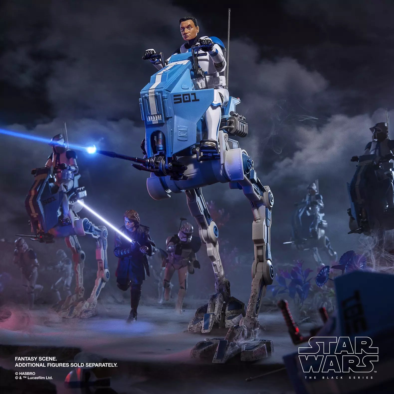 STAR WARS The Black Series ARF Trooper (501st) & AT-RT
