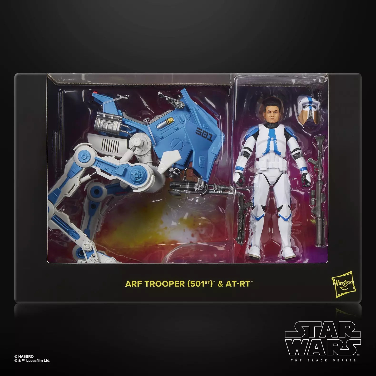 STAR WARS The Black Series ARF Trooper (501st) & AT-RT