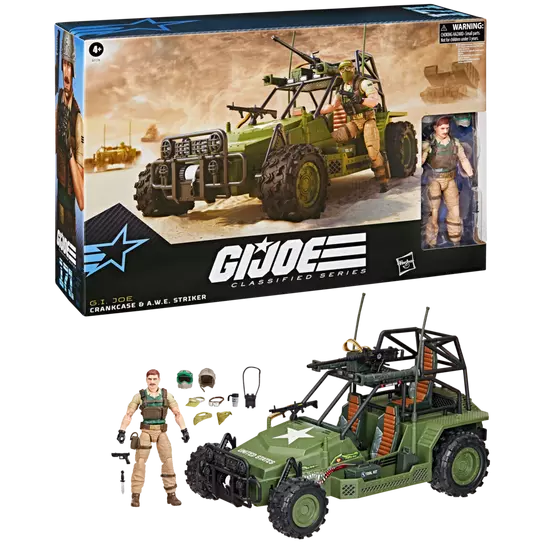 G.I. Joe Classified Series #171, Crankcase & A.W.E. Striker