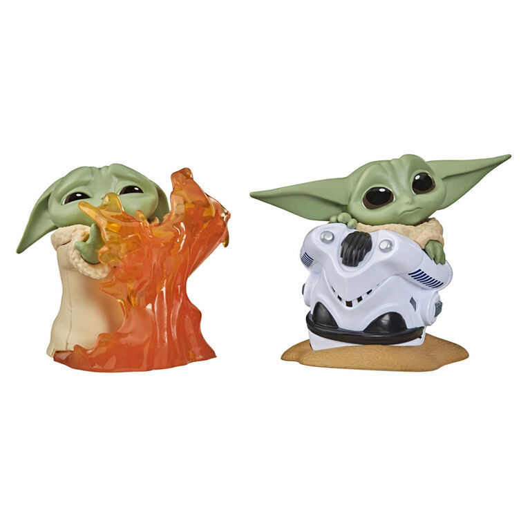 Star Wars The Bounty Collection Series 2 helmet hiding and stopping fire poses 2-Pack
