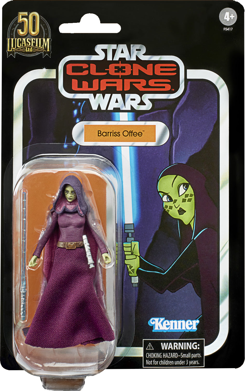Star Wars The Vintage Collection Barriss Offee (Tartakovsky)