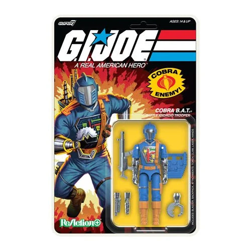 G.I. Joe Cobra B.A.T. (Comic) 3 3/4-Inch ReAction+ Figure