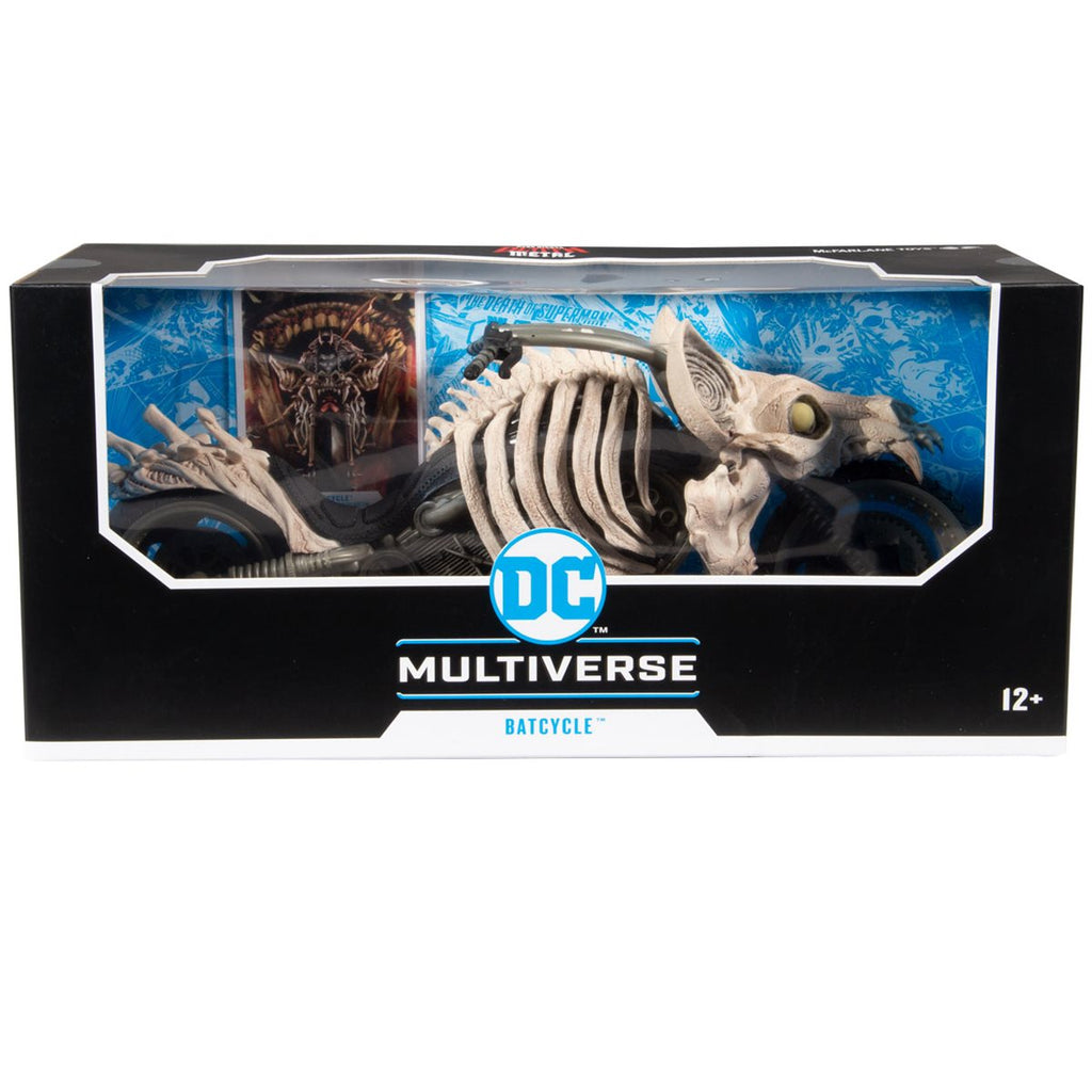 DC Multiverse Dark Nights: Death Metal Batcycle Vehicle