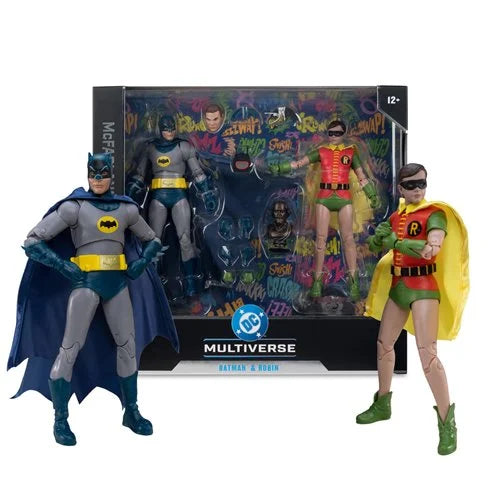 DC Multiverse Batman and Robin Batman Classic TV Series McFarlane Collector Edition #5 7-Inch Action Figure 2-Pack