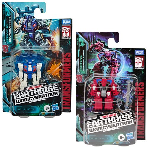 Transformers Generations War for Cybertron Earthrise Battlemasters (Two Pack)