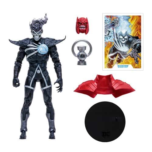 DC Build-A Wave 8 Blackest Night Deathstorm 7-Inch Scale Action Figure