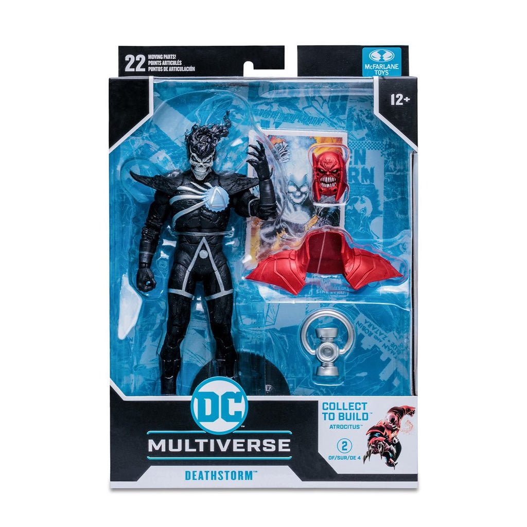 DC Build-A Wave 8 Blackest Night Deathstorm 7-Inch Scale Action Figure