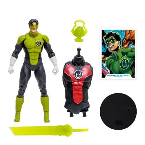 DC Build-A Wave 8 Blackest Night Green Lantern Kyle Rayner 7-Inch Scale Action Figure