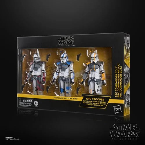 Star Wars The Black Series ARC Trooper Battle Pack Havoc, Colt, Blitz 6-Inch Action Figure