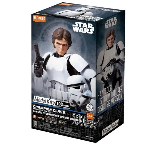 Star Wars: A New Hope Han Solo Stormtrooper Disguise Version Blokees Model Kit