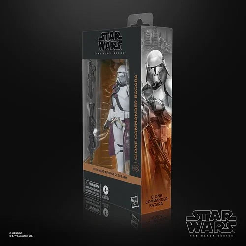 Star Wars The Black Series Clone Commander Bacara 6-Inch Acton Figure