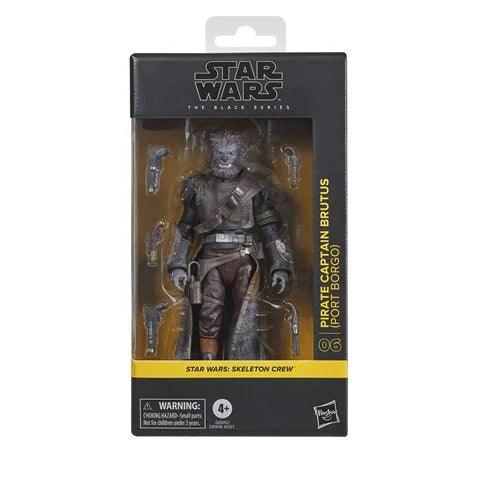 Star Wars: The Black Series Pirate Captain Brutus 6-Inch Action Figure