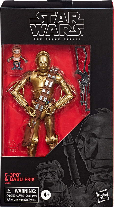 Star Wars The Black Series C-3PO & Babu Frik