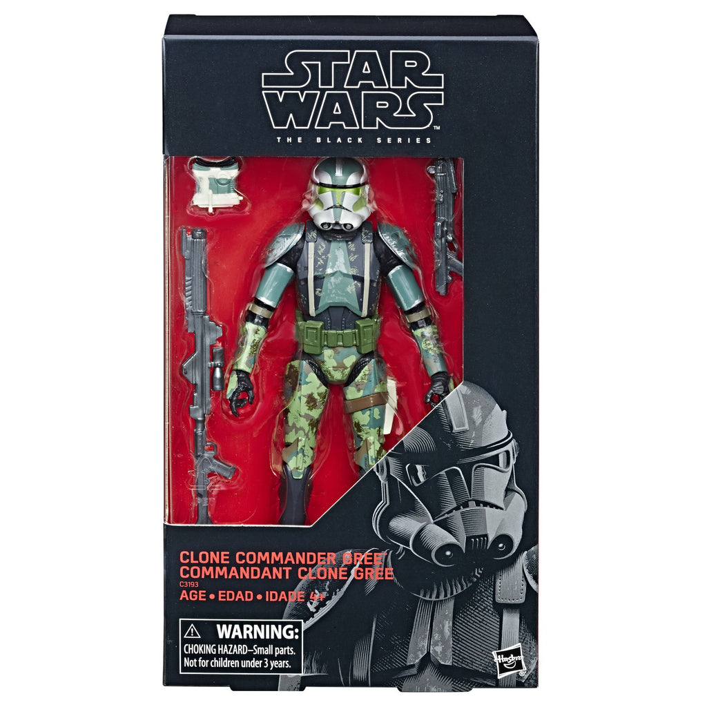 Star Wars The Black Series Clone Commander Gree