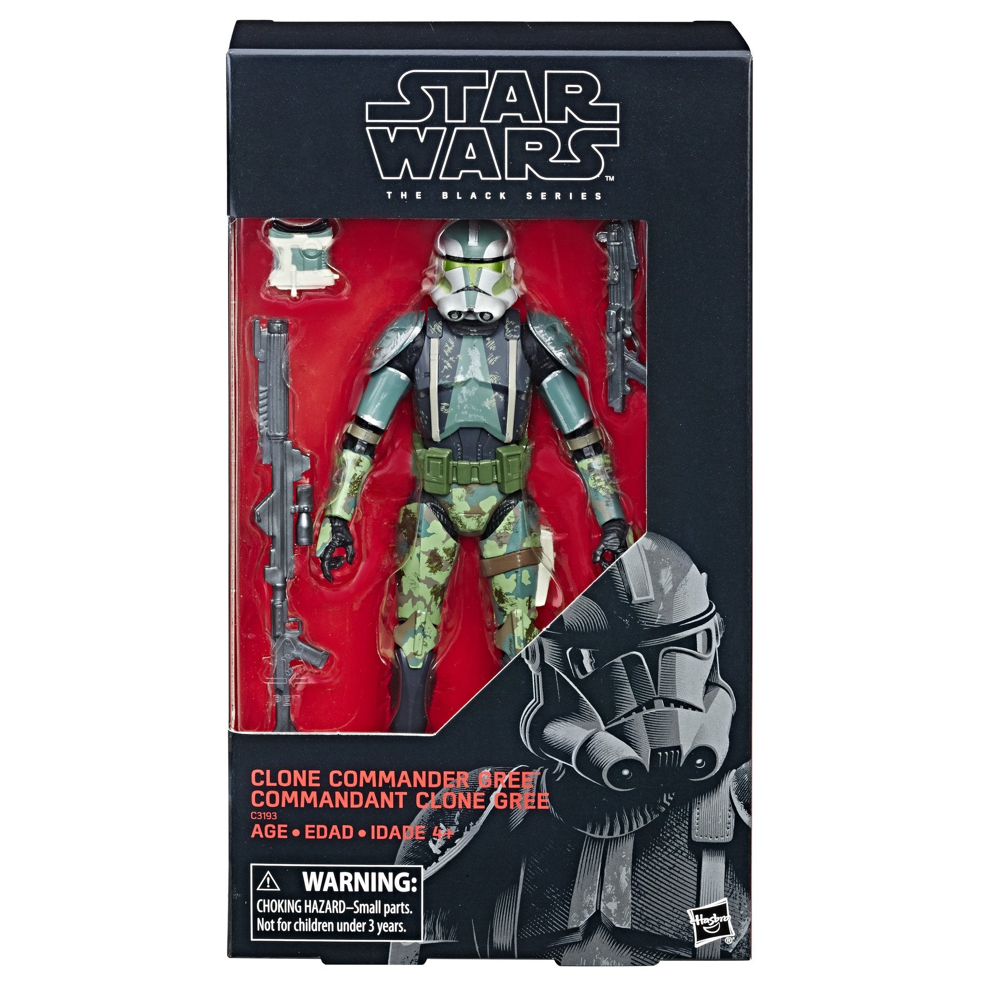 Star Wars The Black Series Clone Commander Gree