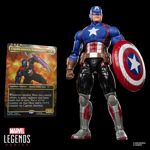 Marvel Super Heroes Magic: The Gathering Marvel Legends Series Captain America (Avengers: Twilight) 6-Inch Action Figure