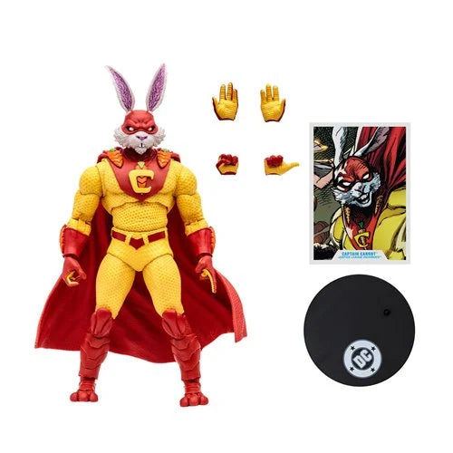 DC Multiverse McFarlane Vault Collection Wave 2 Captain Carrot Justice League Incarnate 7-Inch Scale Action Figure
