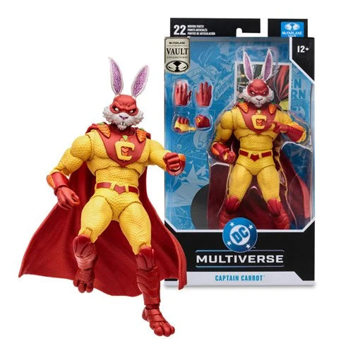 DC Multiverse McFarlane Vault Collection Wave 2 Captain Carrot Justice League Incarnate 7-Inch Scale Action Figure
