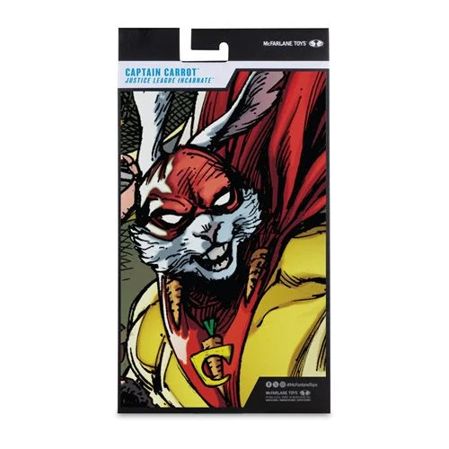 DC Multiverse McFarlane Vault Collection Wave 2 Captain Carrot Justice League Incarnate 7-Inch Scale Action Figure