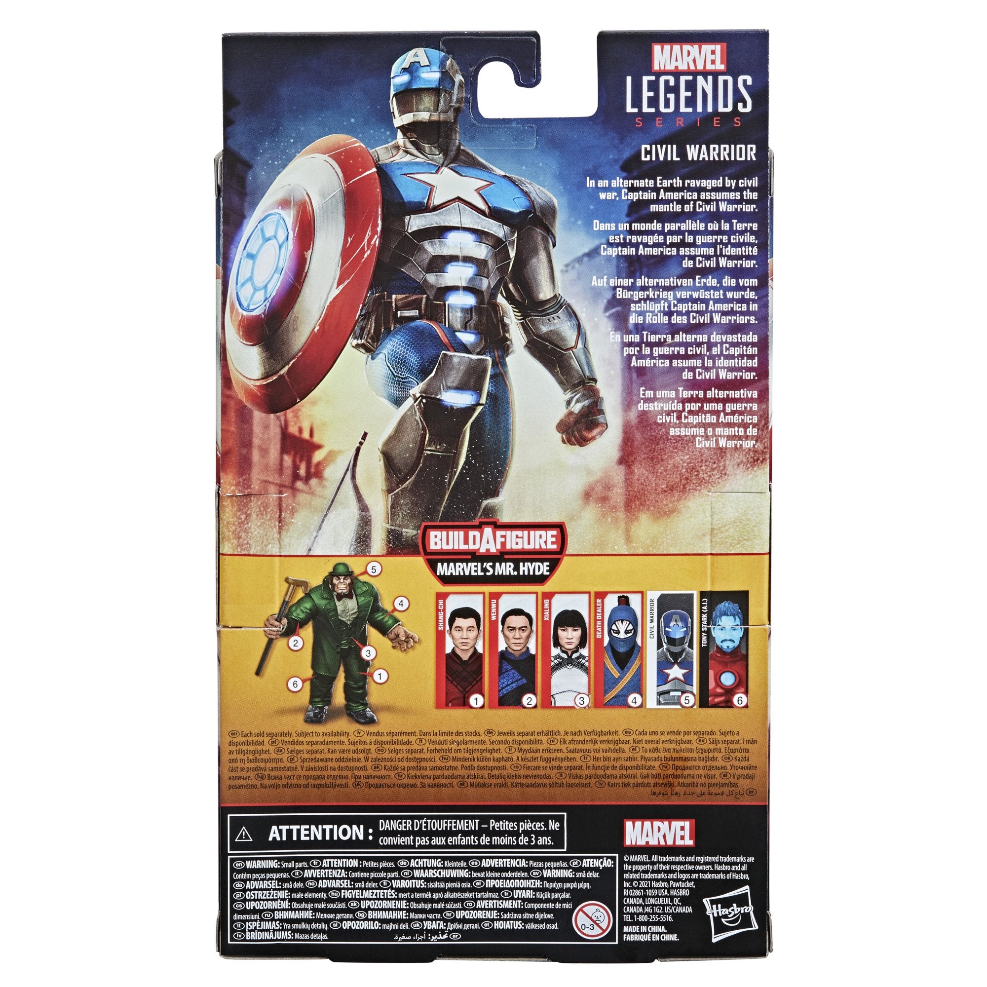 Marvel Legends Series Civil Warrior With Shield