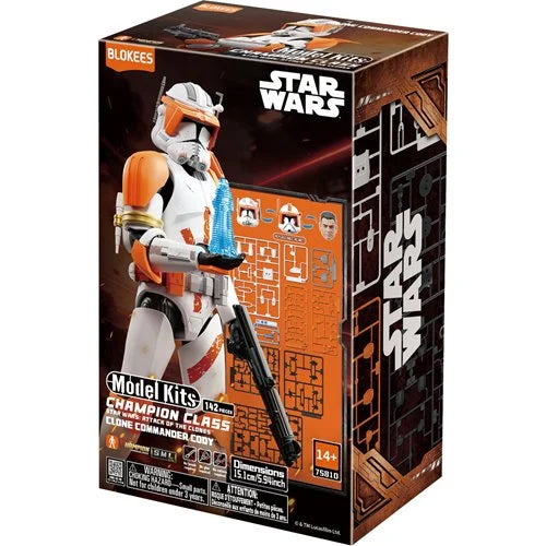 Star Wars: Attack of the Clones Clone Commander Cody Champion Class Model Kit