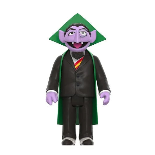 Sesame Street Count von Count 3 3/4-Inch ReAction Figure