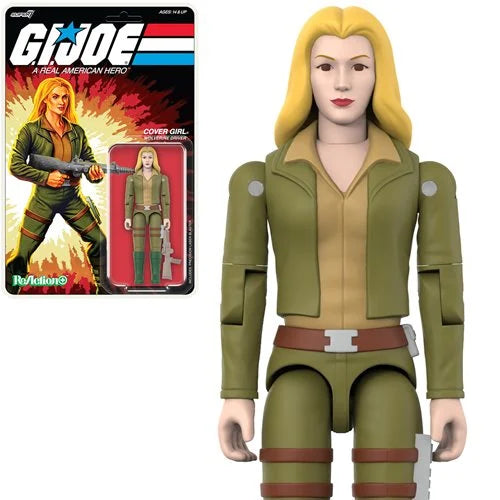 G.I. Joe Cover Girl (Blonde) 3 3/4-Inch ReAction+ Figure