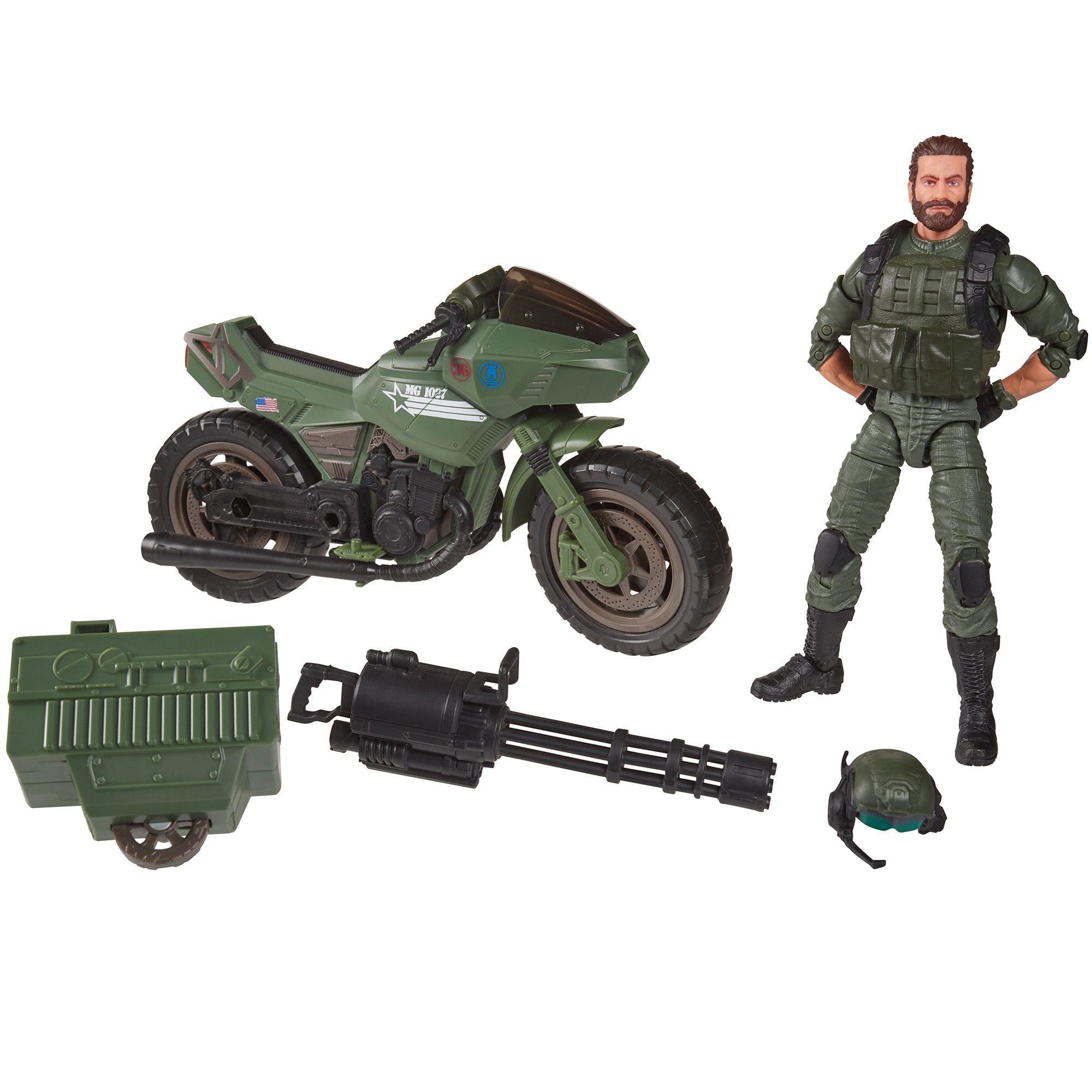 G.I. Joe Classified Series Alvin “Breaker” Kinney with RAM Cycle
