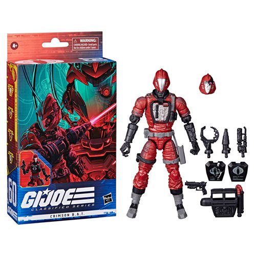 G.I. Joe Classified Series 6-Inch CRIMSON B.A.T.