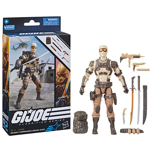 G.I. Joe Classified Series 6-Inch Desert Commando Snake Eyes