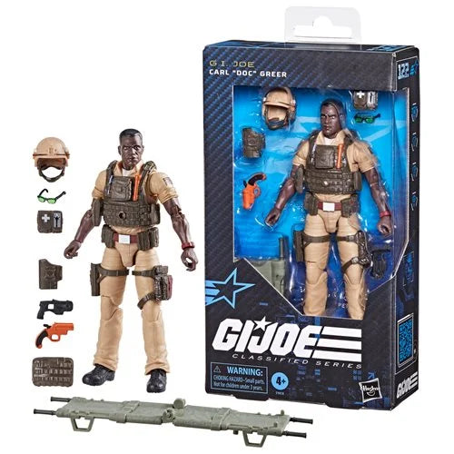 G.I. Joe Classified Series Carl Doc Greer 6-Inch Action Figure