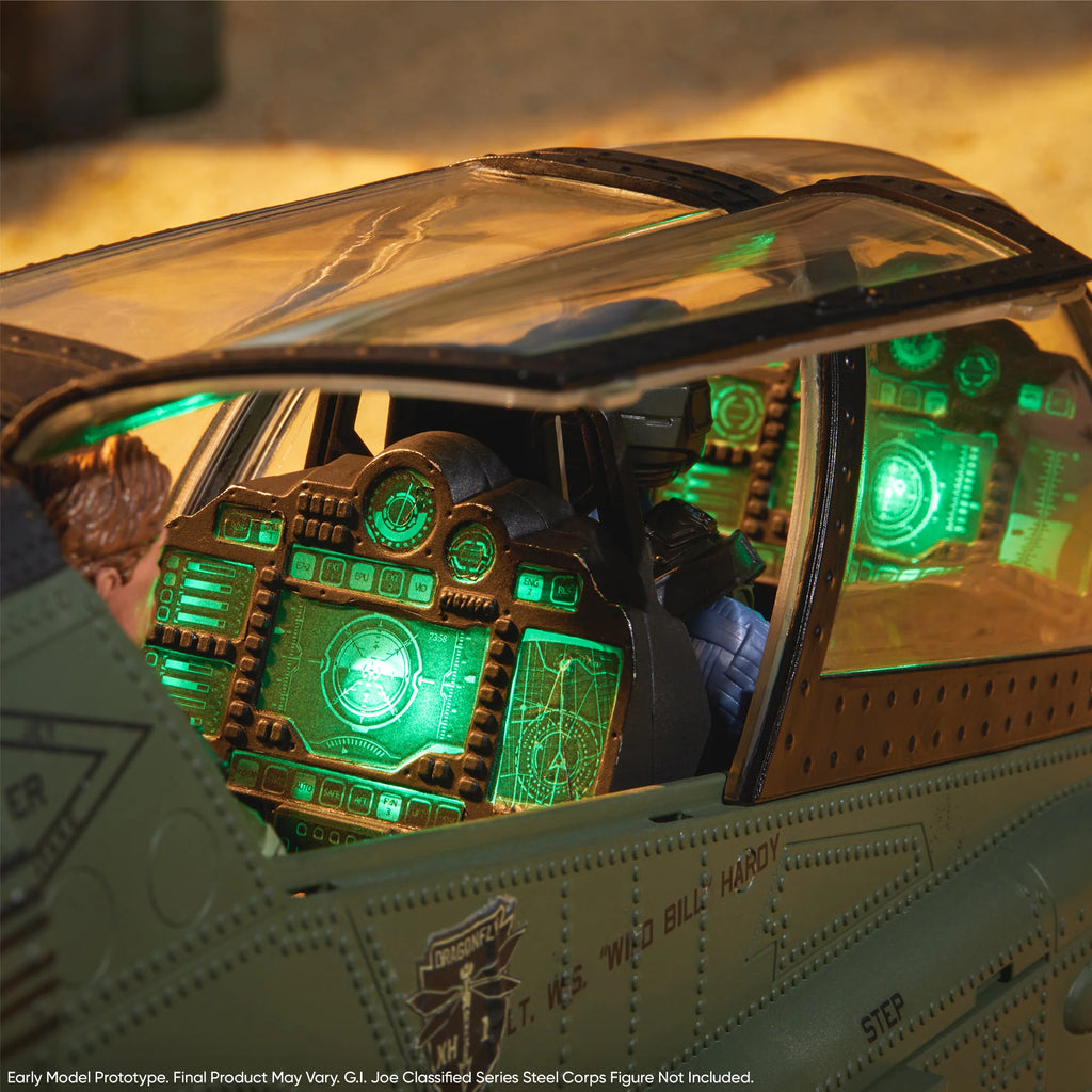 G.I. Joe Classified Series G.I. Joe Assault Copter Dragonfly (XH-1) (Haslab)
