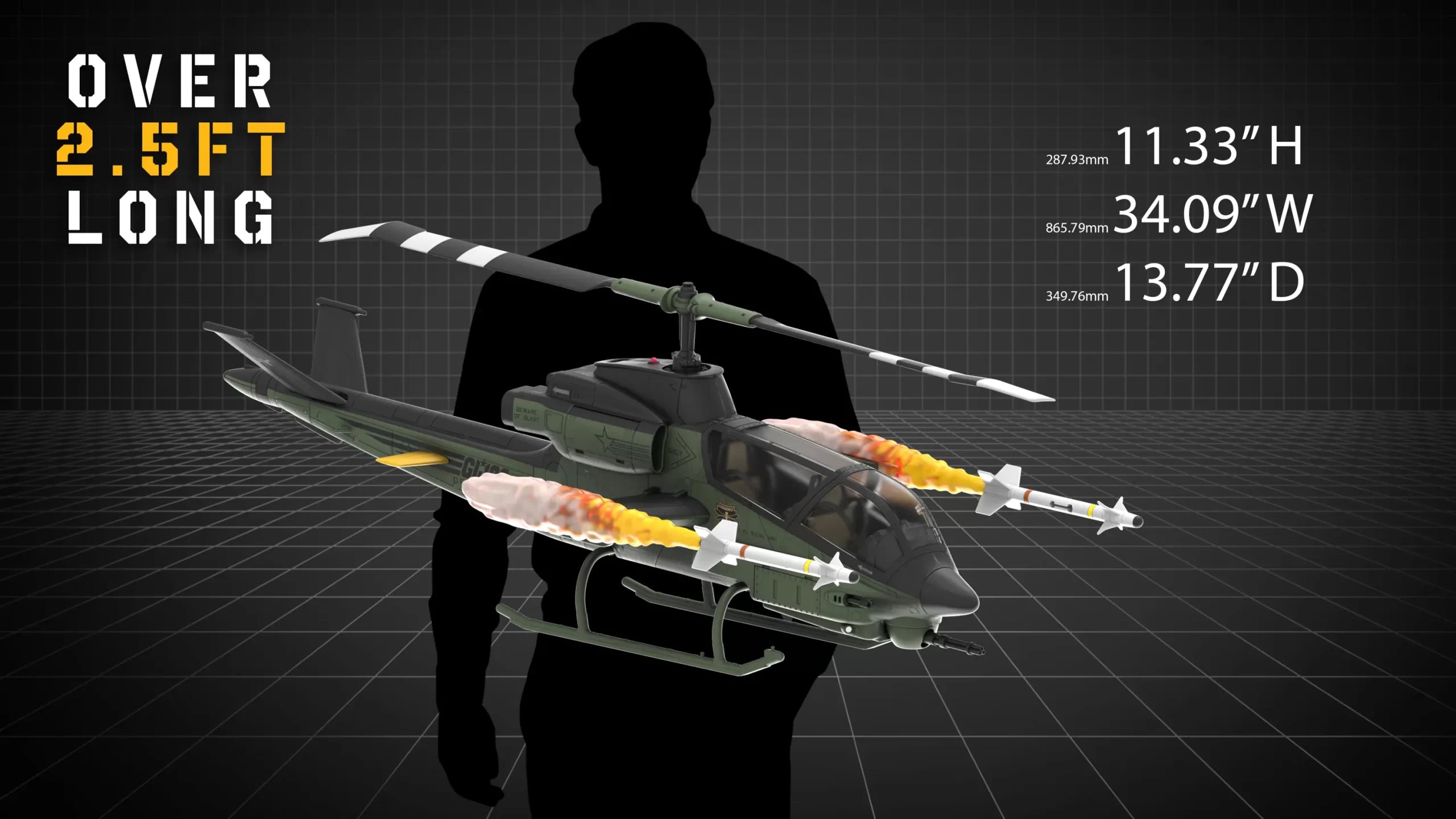 G.I. Joe Classified Series G.I. Joe Assault Copter Dragonfly (XH-1) (Haslab)