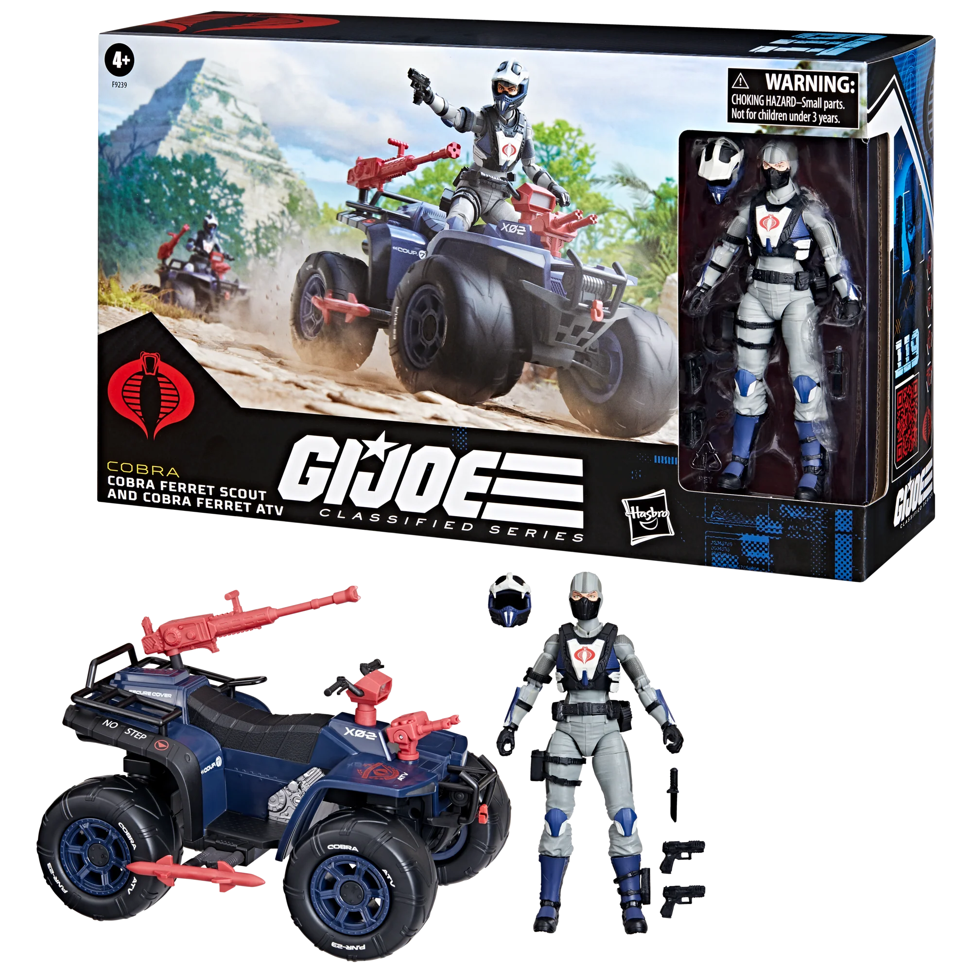 G.I. Joe Classified Series #119, Cobra Ferret Scout & Cobra Ferret ATV
