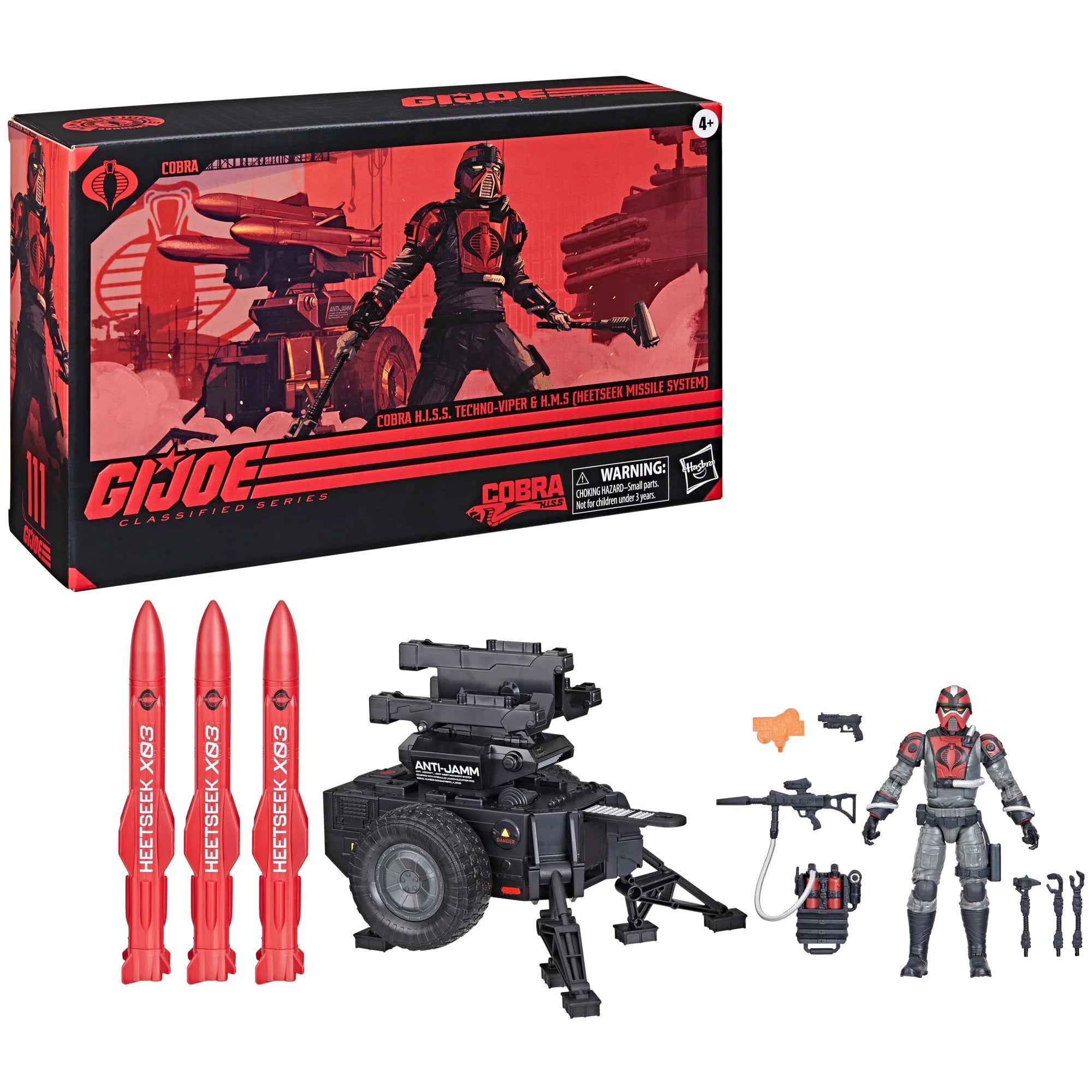 G.I. Joe Classified Series #111, Cobra H.I.S.S. Techno-Viper & H.M.S. (HEETSEEK MISSILE SYSTEM)