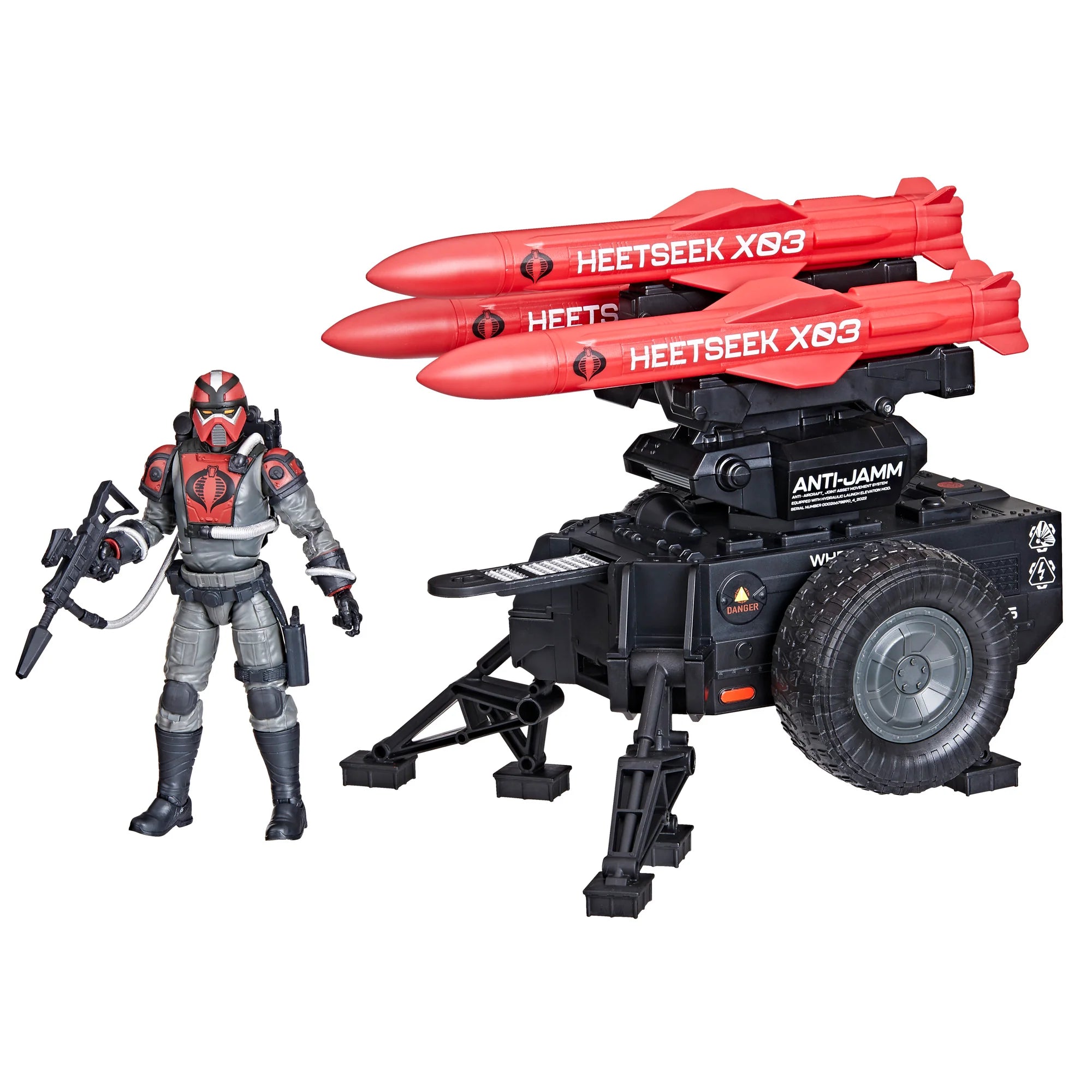 G.I. Joe Classified Series #111, Cobra H.I.S.S. Techno-Viper & H.M.S. (HEETSEEK MISSILE SYSTEM)