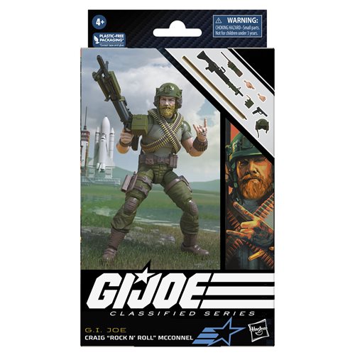 G.I. Joe Classified Series 6-Inch Craig Rock N Roll McConnel