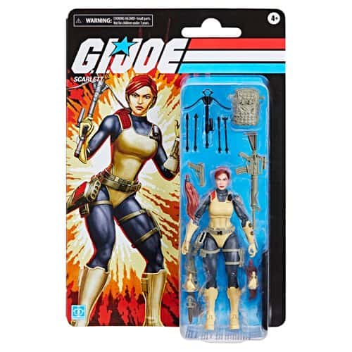 G.I. Joe Classified Series 6-Inch Retro Scarlett