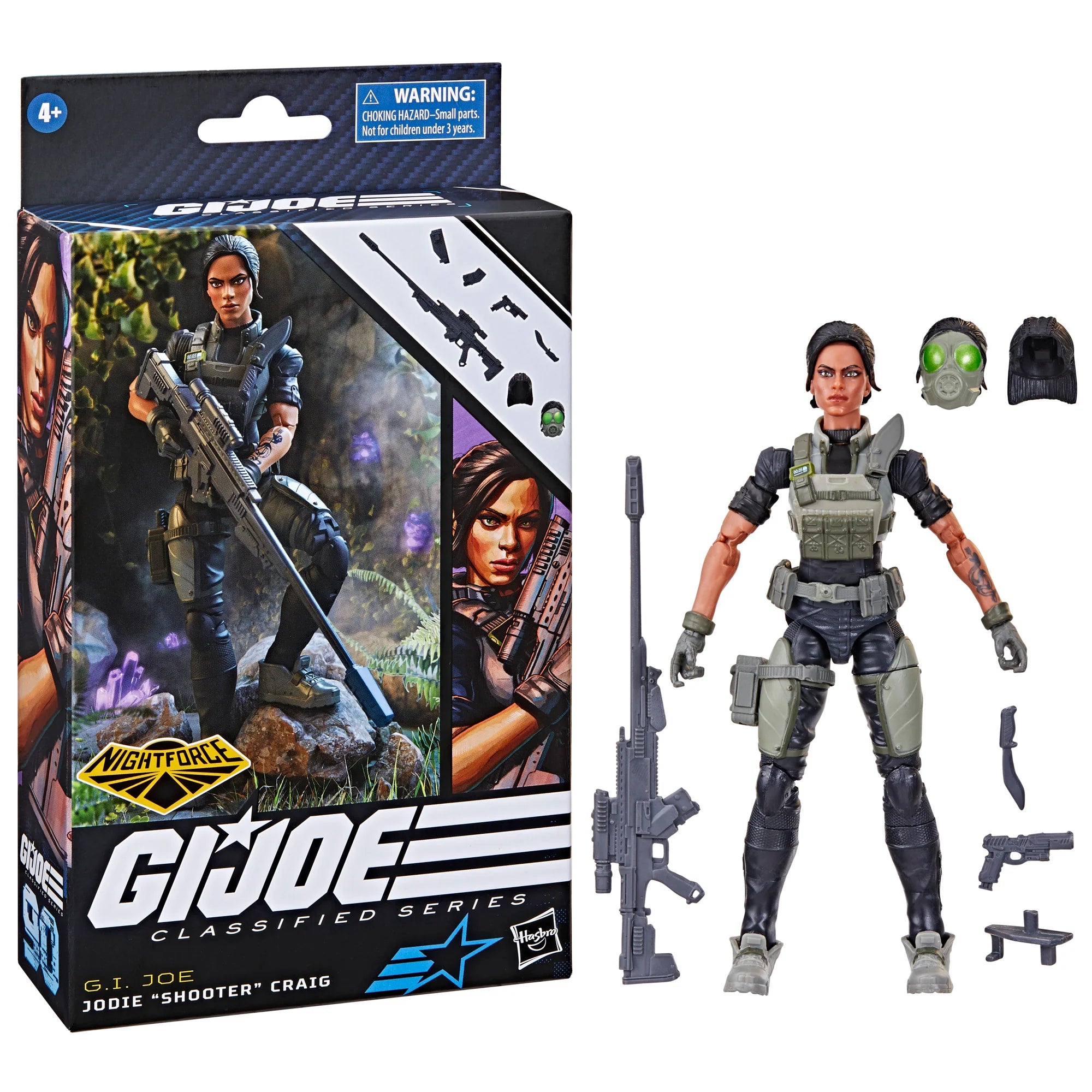 G.I. Joe Classified Series Nightforce Jodie "Shooter" Craig