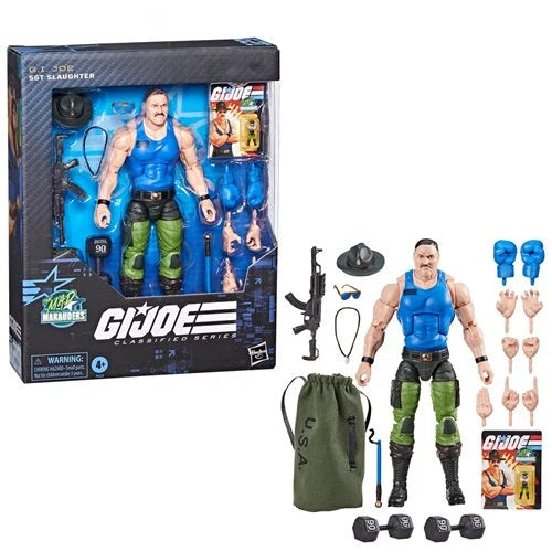 G.I. Joe Classified Series Mad Marauders Sgt. Slaughter 6-Inch Action Figure
