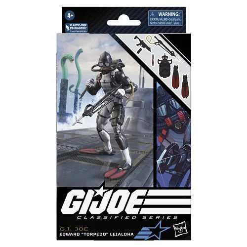 G.I. Joe Classified Series 6-Inch Edward Torpedo Leiaioha